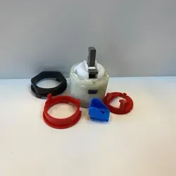 IDEAL STANDARD B960775NU Kartusche 40mm - Badkeramik-Zubehör, hochwertige 40mm Kartusche für langlebige Wassersteuerung und einfache Installation.