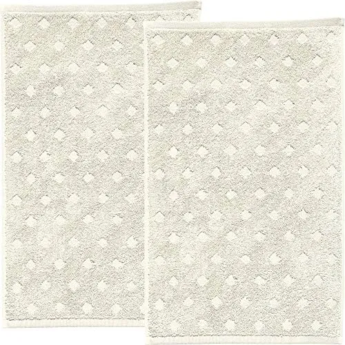 Erwin Müller Walk-Frottier Gästetuch 2er-Pack Baden Baden Natur Größe 30x50 cm - extra saugstark, schnell trocknend, samtweich, mit Schlaufe