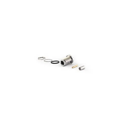 N-Einbaubuchse für HDF200 Kabel, Crimp Version