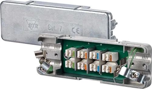 METZ CONNECT Cat.7 geschirmt Kabelverbinder , 130863-E