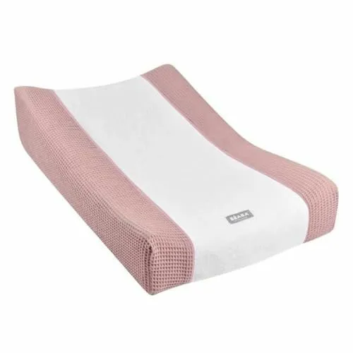 BÉABA, Bezug für Wickelunterlage Sofalange, 100% Bio-Baumwolle, Frottee, Maschinenwaschbar, Made in France, Oeko-Tex-zertifiziertes Gewebe, Barbapapa