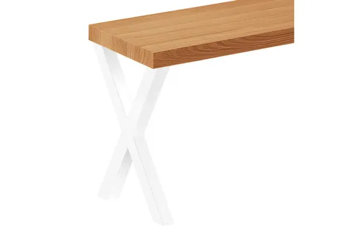 LAMO Manufaktur Sitzbank LSB (3-teilig, Massivholzplatte) - Die LAMO Sitzbank ist eine stilvolle Ergänzung für Ihr Zuhause. Mit einzigartiger Holzstruktur und robustem Stahlgestell bietet sie Komfort und Platz für bis zu 4 Personen. Ideal für Esszimmer und Flur!