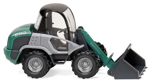 Wiking 065305 H0 Radlader (Kramer) - grün