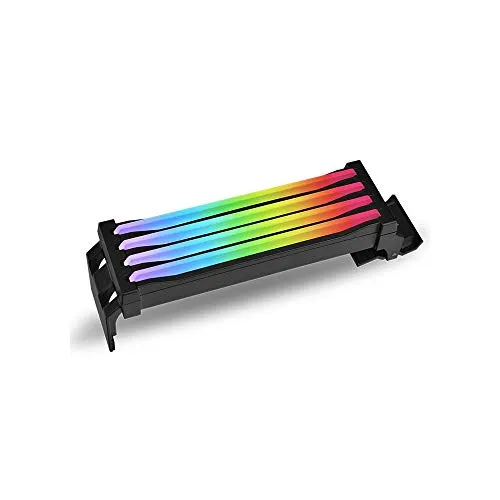 Thermaltake Pacific R1 Plus Memory Cover RGB - RGB-Beleuchtungskit für DDR4 Arbeitsspeicher mit 36 ARGB LEDs, 16,8 Millionen Farben, kompatibel mit ASUS, MSI und GIGABYTE Mainboards, steuerbar über TT RGB PLUS Software.