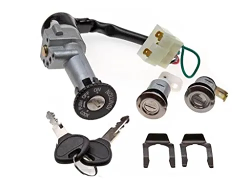 Zündschloss Schlosssatz passend für Kymco K12, KB, Scout, Fever ZX II 50 – Hochwertiger Ersatz passend für Zündung