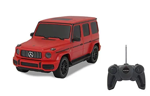 JAMARA 405193 - Mercedes-AMG G63 1:24 2,4GHz - RC-Modelle mit offiziell lizenzierten Details, bis zu 1 Stunde Fahrzeit und hochwertige Verarbeitung für authentisches Fahrvergnügen.