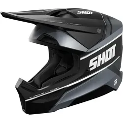 Shot Furious Dust Mips Motocross Helm, schwarz, Größe L - Hochwertiger Motocross Helm mit MIPS-Technologie für optimalen Schutz. Leicht, komfortabel und perfekt für den sportlichen Einsatz.