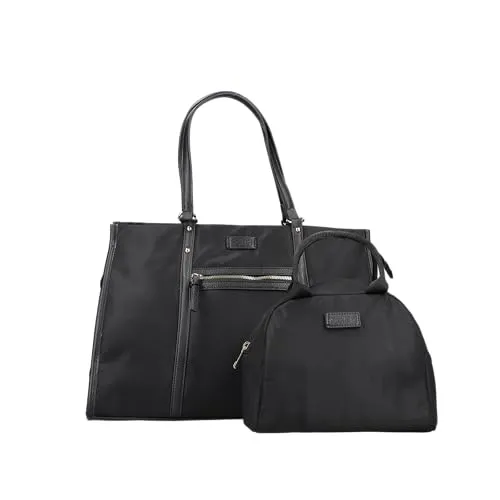Rieker Damen H1542 Shopper, Schwarz in schwarz von Rieker