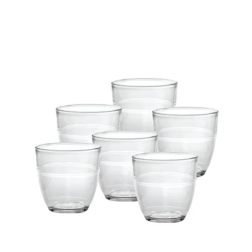 Duralex Trinkglas Gigogne 1050D 22 cl Transparent 6 Stück in weiß von Duralex