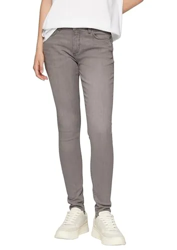 QS 5-Pocket-Jeans Sadie slim fit grau 36 - Stylische Jeans im slim fit mit Stretchanteil für optimalen Tragekomfort. Perfekt für casual Outfits und Maschinenwäsche geeignet.