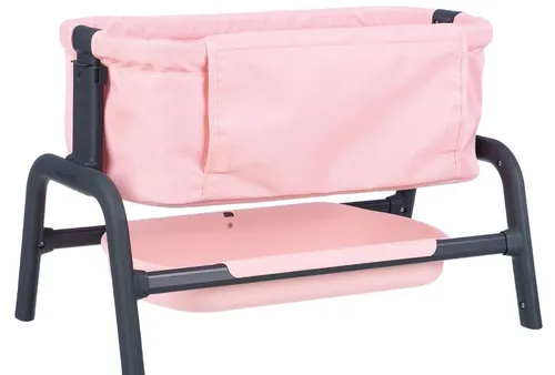 Smoby Quinny 3-in-1 Kombi Puppenwagen - Vielseitiger Puppenwagen im Quinny Design, verwandelt sich mühelos in Buggy oder Tragekorb – ideal für kleine Entdecker ab 3 Jahren!