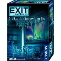 KOSMOS 692865 EXIT - Die Station im ewigen Eis, herausforderndes Escape Room Spiel für 1-4 Spieler mit Gratis-App und kreativen Rätseln