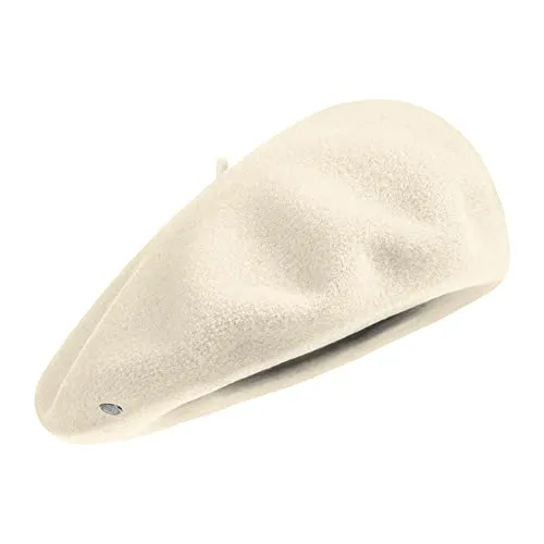 Laulhere Baskenmütze Barett 10,5 Zoll - Baskenmützen & Barette für Damen, stilvolle französische Baskenmütze mit hochwertigem Futter für besonderen Tragekomfort und eleganten Look.