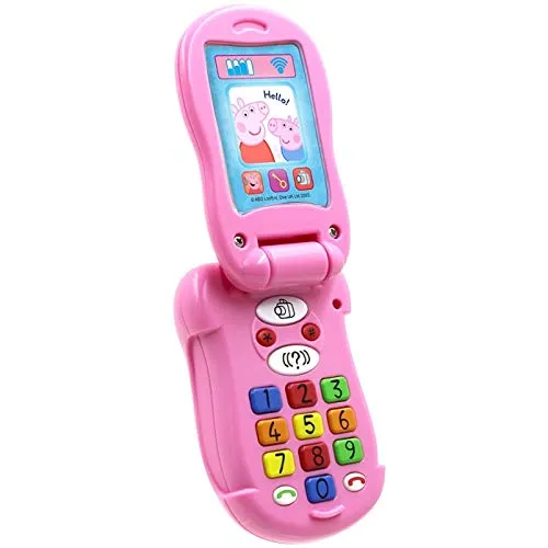 Peppa Pig PP06 Flip und Lernen Handy elektronisches Spielzeug