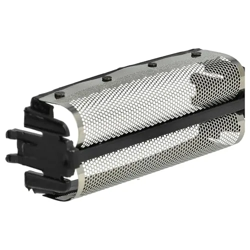 vhbw 1x Doppelscherfolie kompatibel mit Remington DA107, DA325, DA407, DA207, DA307, DA757, DA557, DA57 Elektrorasierer + Rahmen, schwarz