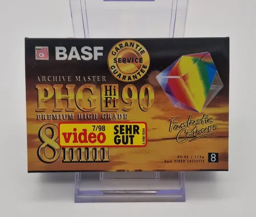 BASF PHG HiFi 90 Premium High Grade 8mm - Video Leerkassette - Kassette