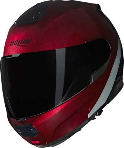 NOLAN N100-6 Verniciatura Speciale 341 Klapphelm - Motorradhelm mit ECE 22.06 Zertifizierung, bietet hohen Komfort und Sicherheit für Unisex Erwachsene in Größe M 58/59.