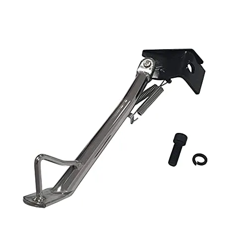 one by Camamoto Cod 77370660 Seitenständer Chrom kompatibel mit mbk Booster Spirit/Yamaha BW's Original