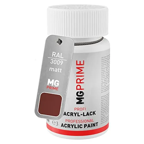 MG PRIME RAL 3009 Oxidrot/Oxide red matt Lackstift 50 ml schnelltrocknend