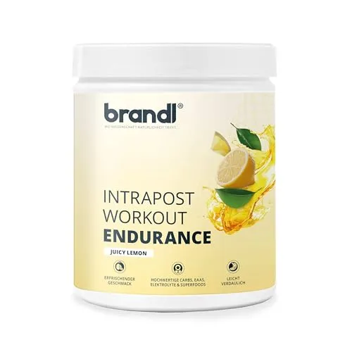 brandl® Ausdauer-Drink Elektrolyte 600 g - Isotonisches Getränk mit EAAs-Pulver und Superfoods für optimale Hydration und Energie während des Trainings - ideal für Sportler.