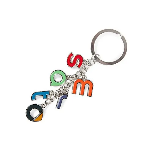 RACEFOXX Schlüsselanhänger, Anhänger, Schlüssel, Autoschlüssel, Buchstaben, Autoanhänger, Logo, für SMART Fahrer