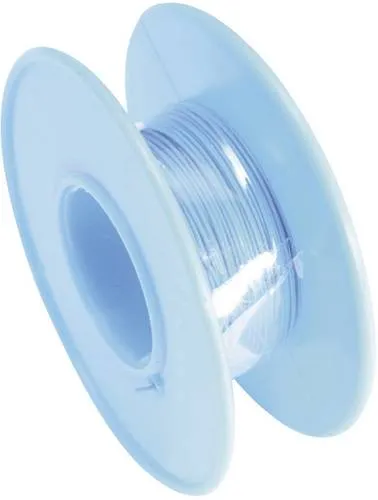 Produktbild TRU Components 1565163 Wickeldraht Wire Wrap 1 x 0.05mm² Blau 15m