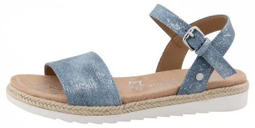 Tom Tailor Kinder Sandalen in Blau, Größe 39 - Wanderschuhe für Kinder - Robuste Tom Tailor Sandalen mit rutschhemmender Laufsohle und praktischem Klettverschluss für optimalen Halt und Komfort.