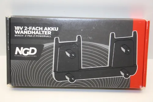 Akku Wandhalterung Bosch PBA 18V Grün Home & Garden Halter Akku-Halterung 14,4V