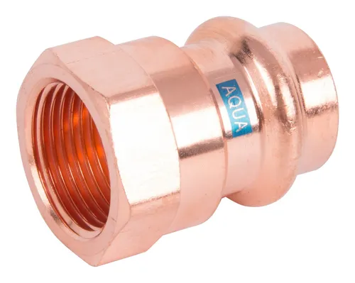 Hermann Schmidt Übergang V-Press Copper AQUAGAS IG, 22 mm x3/4