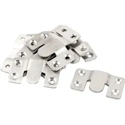 Paar Möbel Steckverbinder | 54x30 mm Couchverbinder | Schnapp-Verbinder für Tische, Sofas & Betten | Einhänge-Verbinder | Polster-Möbel Besch... 4