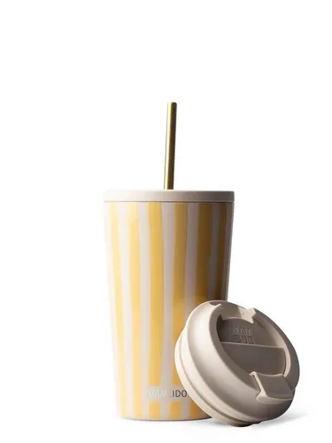 MAMEIDO Thermobecher 470ml in beige von MAMEIDO