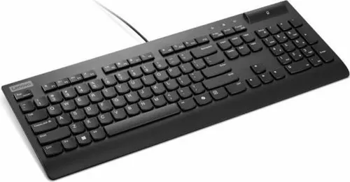 Lenovo 4Y41R64695, Volle Größe (100%), Kabelgebunden, USB, Plunger key switch, Schwarz