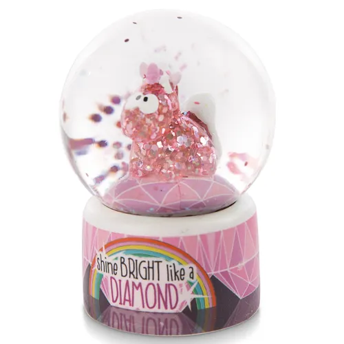 NICI Schüttelkugel Pink Diamond 47640 - NICI Schüttelkugel Einhorn 6,5cm