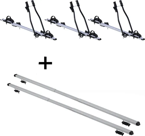 Fahrradhalter SAGITTAR + Dachträger RAPID für Audi A4 Avant 04-07