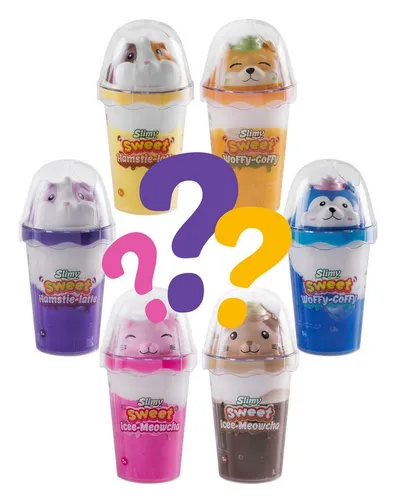 Slimy® Knete Soft & Squishy Collectibles (1-tlg), 150g Original Slime mit lustiger Anti-Stress Squishy Sammelfigur