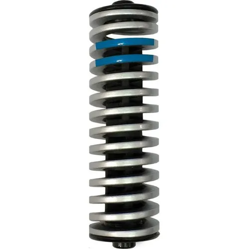 by.schulz 10372 Federelement G.1 Urban LT, 90mm, hart - Sattelstützen, bietet optimalen Komfort für Fahrer zwischen 100-130kg, ideal für urbanes Fahren in Schwarz.