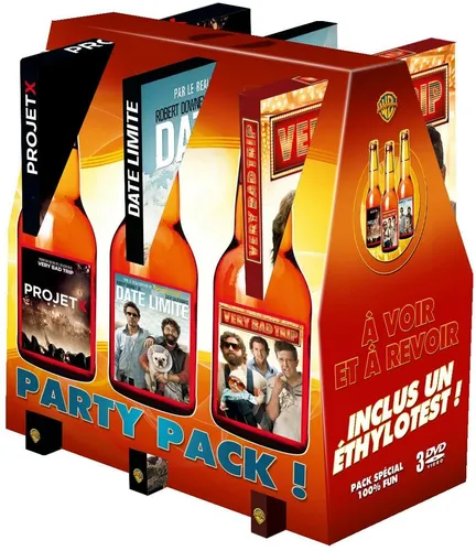 Party Packung! Box DVD - Projekt X + Very Bad Trip + Haltbar Bis - Neu - Selten