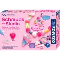 Schmuck-Studio, Basteln Set - Spielzeug für kreative Köpfe, fördert die Feinmotorik und Kreativität beim Gestalten von individuellem Schmuck.