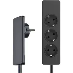 Schulte 151000156100 Evoline Plug Schukostecker schwarz