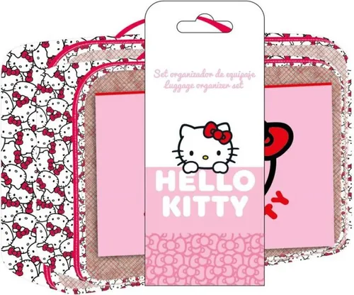 Beauty Case Bagno Set Hello Kitty T-Shirt NEU - Praktische Kulturtasche im Hello Kitty Design, ideal für unterwegs. Mit viel Stauraum für Kosmetik und Pflegeprodukte, sorgt sie für Ordnung und Stil.