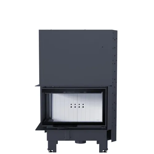 ThermoFlux Kamineinsatz TFD7-HEL | Eckschiebetür links | 7 kW