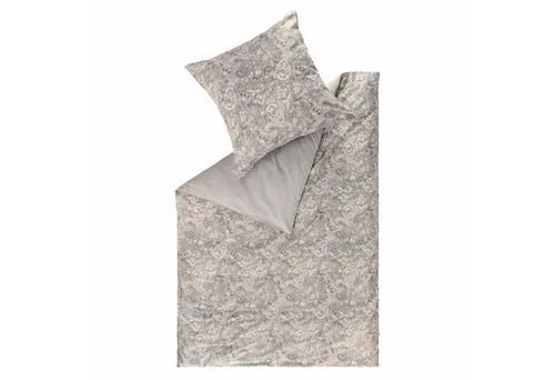 ESPRIT Bettwäsche SALMLO Grau 140 x 200 cm in grau von Esprit