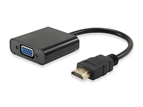 Equip HDMI-VGA Adapter mit Audio Schwarz