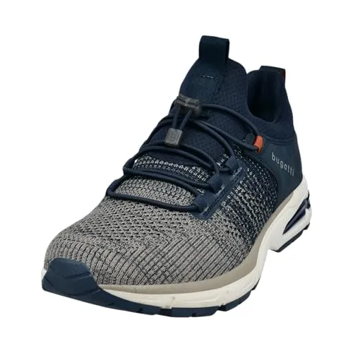 Bugatti Herren Schnürstiefel in blau von Bugatti