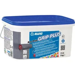 MAPEI® ECO PRIM GRIP PLUS 5 kg - Geruchsarme Dispersions-Grundierung für Wand und Boden - MAPEI® ECO PRIM GRIP PLUS - gebrauchsfertige Grundierung für vielseitige Anwendungen im Innenbereich. Ideal für Haftbrücken und perfekte Vorbereitung von Untergründen.