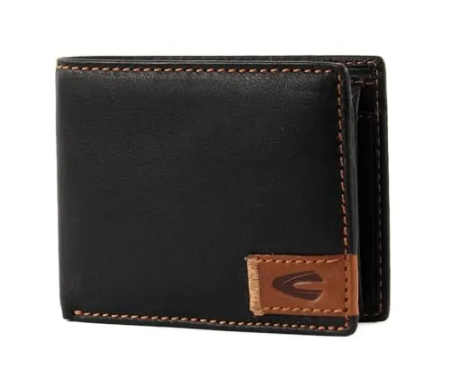 camel active California Herren Geldbörse - Mittelgroßes Lederportemonnaie im Querformat, 6 Kreditkartenfächer und hochwertiges Rindsleder