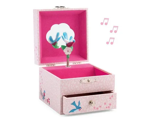 Produktbild DJECO Schmuckkasten Musik Schmuckkästchen viereckig