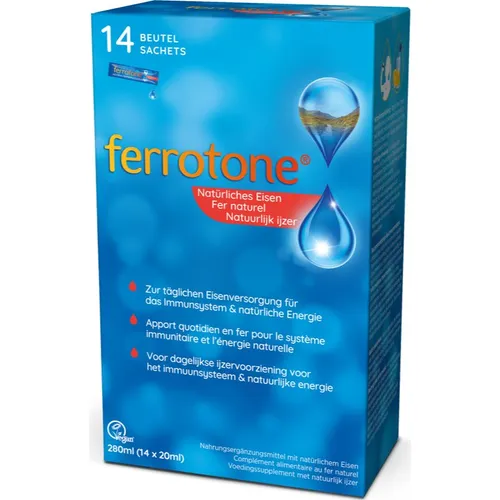 FERROTONE® Natural source of iron Säckchen eisenhaltig 14 St.