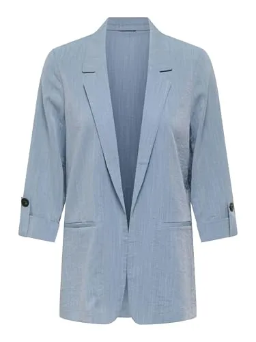ONLY Female Blazer ONLMARSA - Eleganter Blazer mit Reverskragen, lockerem Schnitt und hochwertiger Materialzusammensetzung für vielseitige Kombinationen im Alltag.