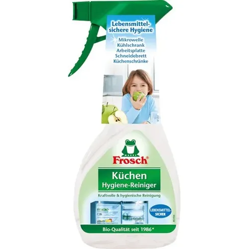 Küchenreiniger Frosch Küchen Hygiene-Reiniger 300 ml kraftvolle + hygienische Reinigung , lebensmittelsicher 06324